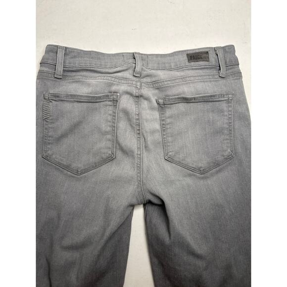 Paige Verdugo Ankle skinny stretch Jeans in Dove gray size women’s 30 - Picture 8 of 8